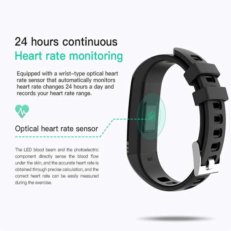 Bluetooth Smart Bracelet For G26S Pro Heart Rate H... Grandado