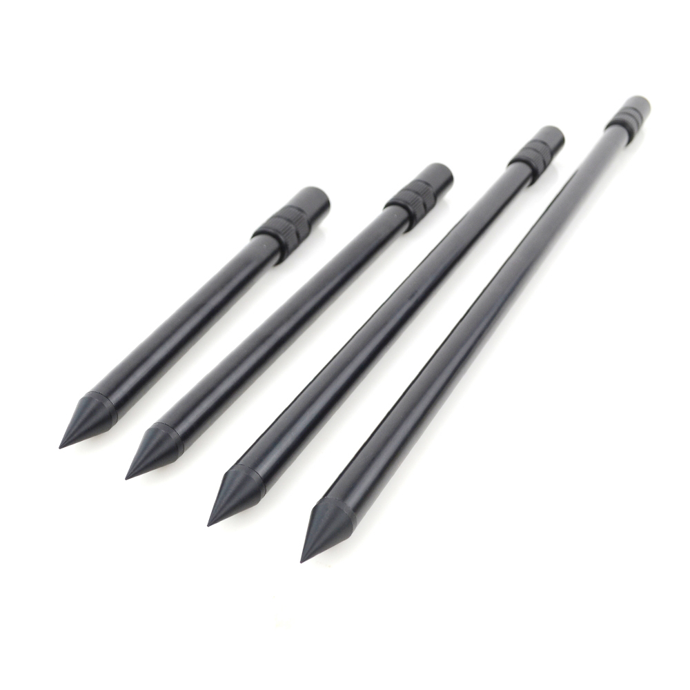 2pcs Carp Fishing Bank Sticks Aluminium Telescopic Banksticks Fishing Rod Pod Support Fishing Accessories