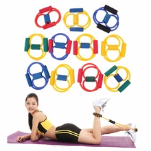1Pc Weerstand Band band sport elastico para exercicios Yoga Pilates Abs Oefening Stretch Fitness apparatuur Buis Workout Bands