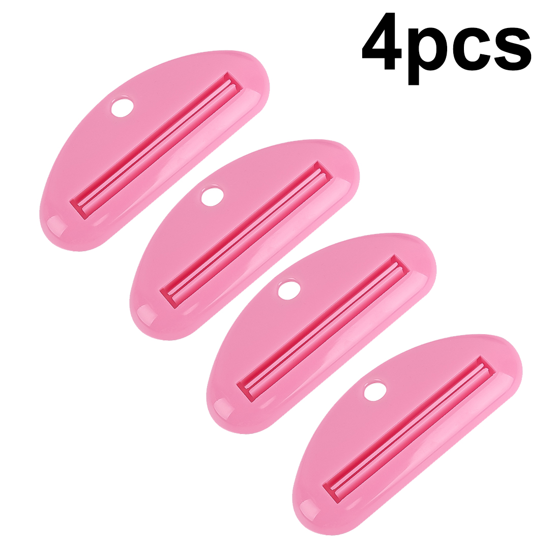 Tandpasta Knijpers Muur Opknoping Geperst Clips Tandpasta Tube Clip Gezichtsreiniger Saving Puch Dispenser Badkamer Benodigdheden: Zilver