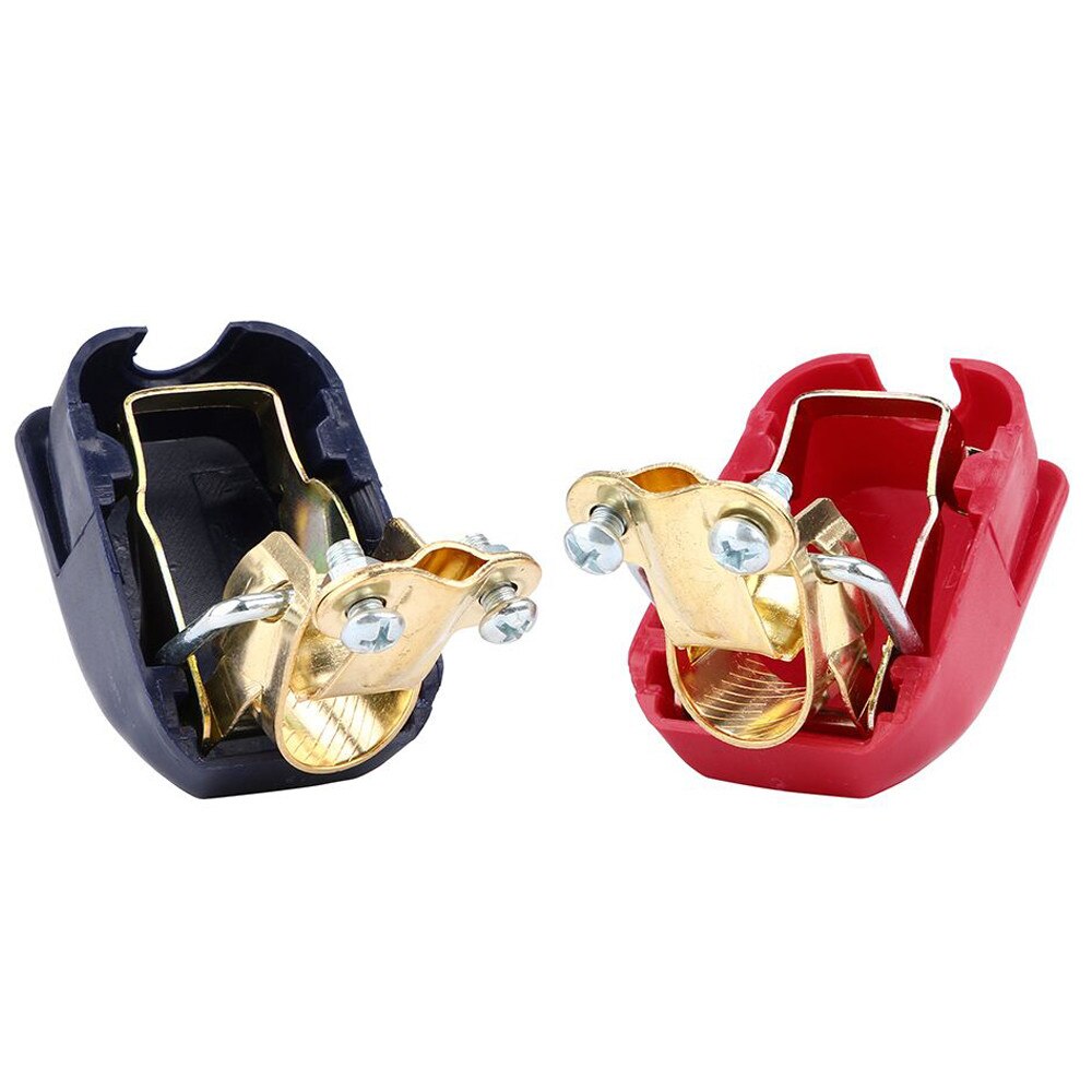 Quick Release Battery Terminals Clamps 12V Pair Car Caravan One Motorhome