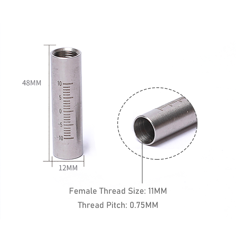 Accessoires voor laserlaspistoolkop van roestvrij staal Laserschaalbuis Laserlastoorts Mondstuk Verbindingsleiding: Ivoor