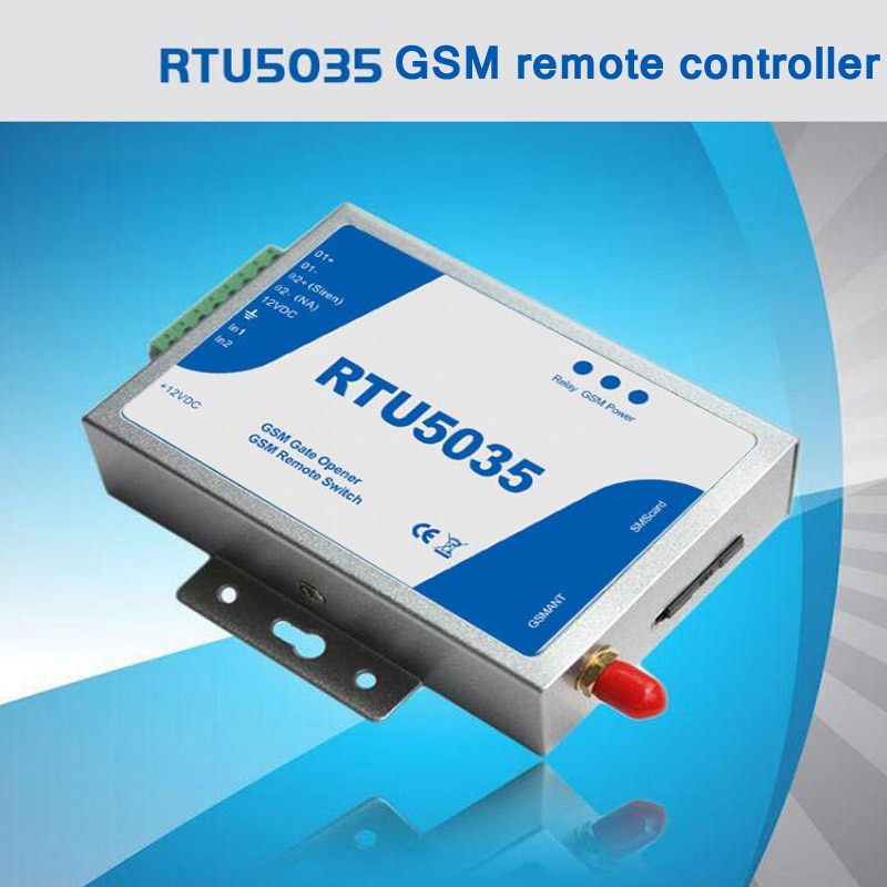 RTU5024 RTU5035 2G 3G GSM Gate Opener Relay Switch Call Remote Controller Phone Shaking Control Door Opener By Free Call LKZQ001