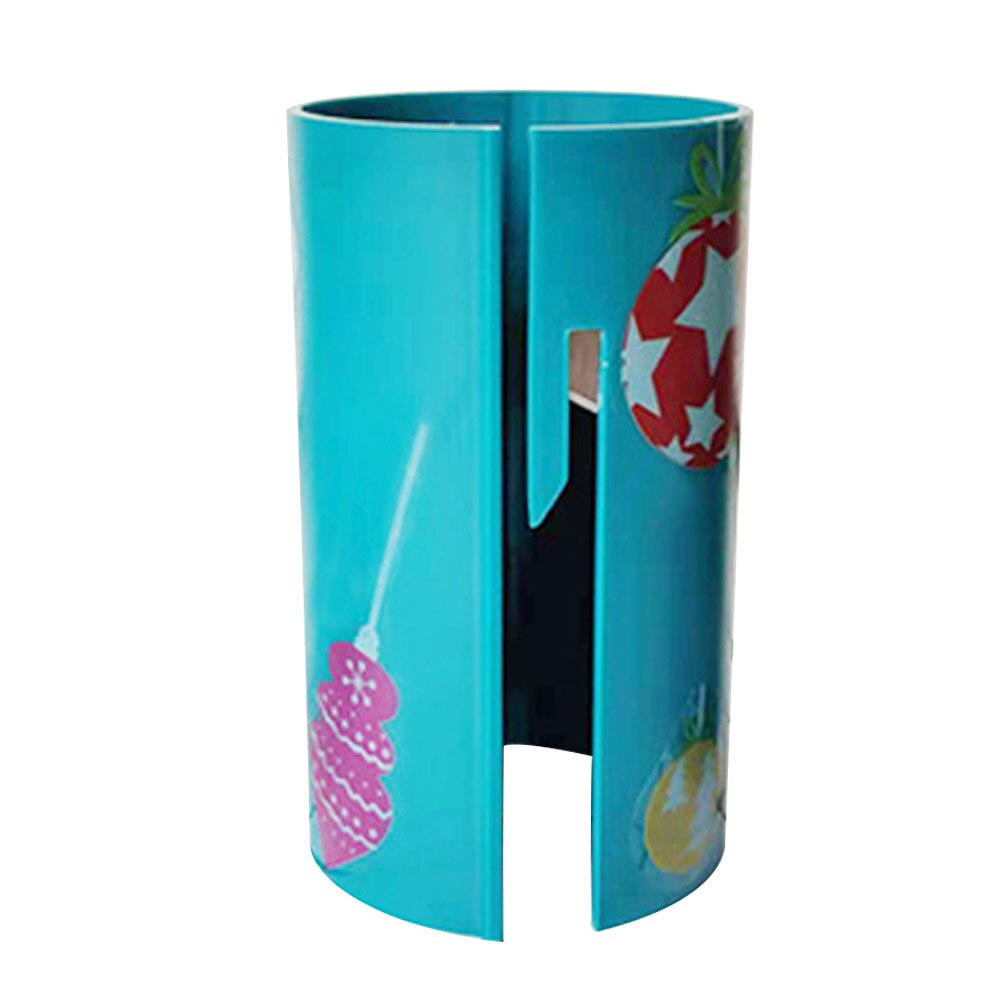 Wrapping Paper Cutter Christmas Safe Packing Roll Manual Office Sliding Trimmer Convenient School Tools Time Saving: Green