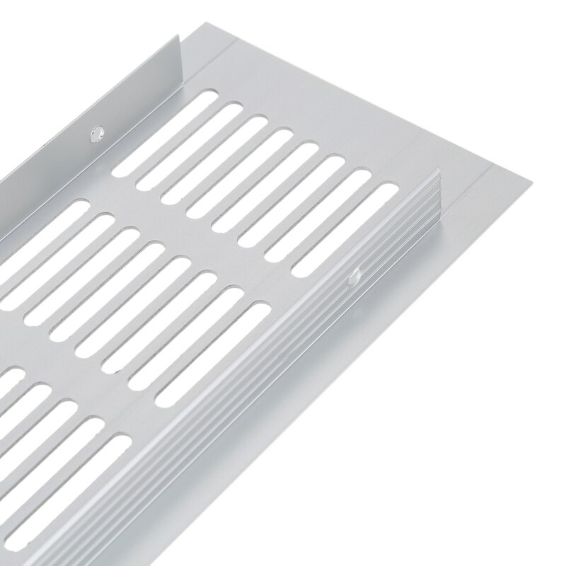 4Pcs Wide Aluminum alloy Air Vent Ventilation Grille For Closet Shoe Cabinet Air Conditioner 250Mm
