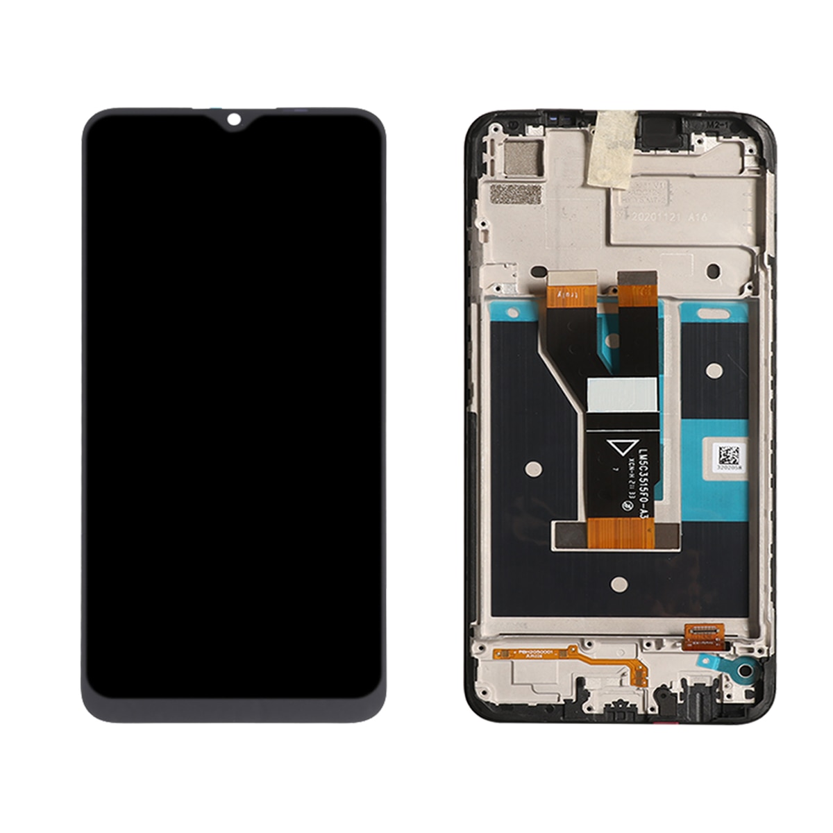 Original 6.5 "Für Realme C21 RMX3201 LCD Anzeige Touchscreen Digitizer Montage C20 RMX3063 RMX3061