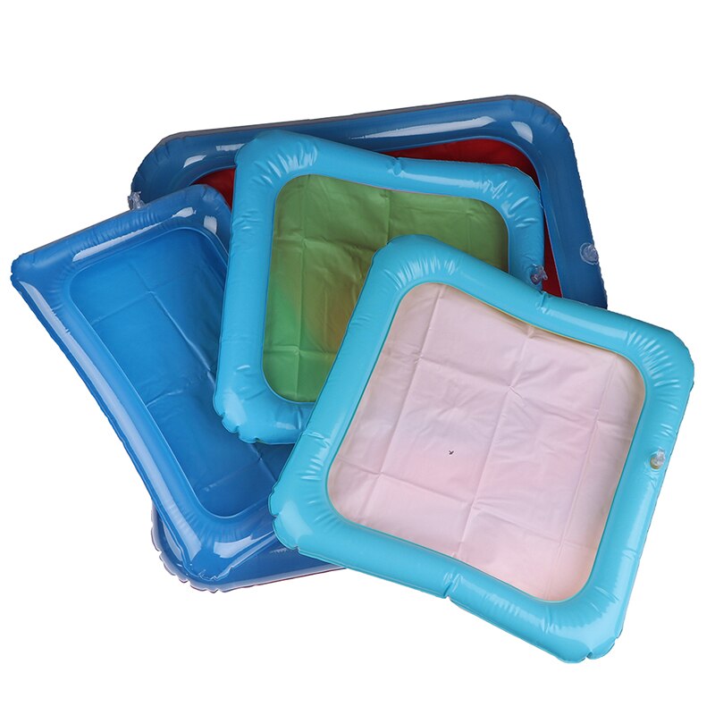 1Pc Kid Zand Lade Indoor Magie Spelen Zand Kinderen Speelgoed Ruimte Opblaasbare Accessoires 4 Maten