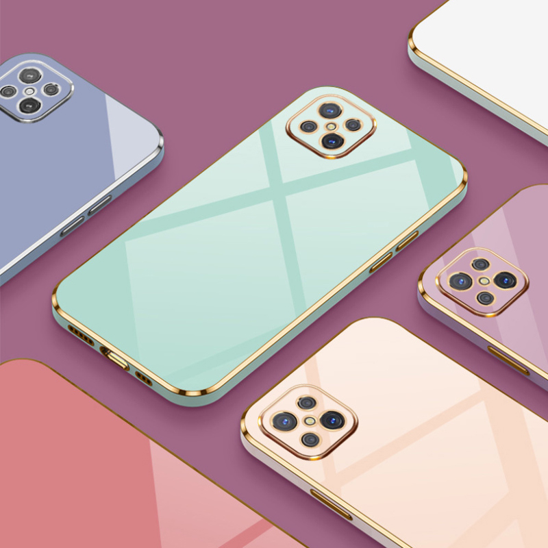Til oppo reno 4z 5g cover oppo reno 4 z telefoncover cph 2065 cover oppo reno 4z reno 4 z 5g luksuriøst firkantet belægning stødsikkert bagcover