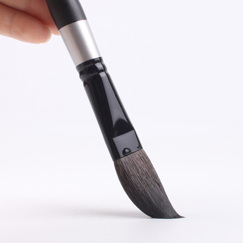 Pincel ovalado de para acuarela de ardilla, Gouache/mopa, pincel artístico para lengua de gato, suministros de arte para pintura