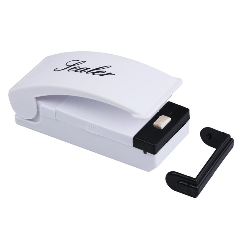 Electric Hand Press Food Sealer Plastic Bag Mini Practical Household Heat Sealer Packaging Machine With Magnetic Base Handy Seal