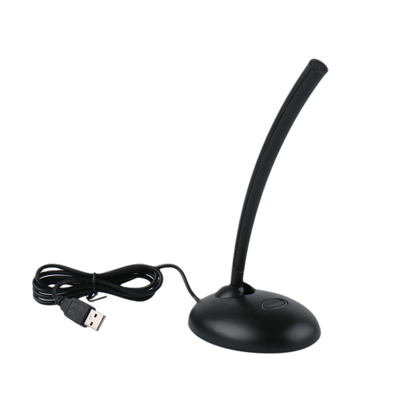 USB Microphone Adjustable Desktop Microphone Plug And Play For Meetings Games Chats Podcasts: Default Title