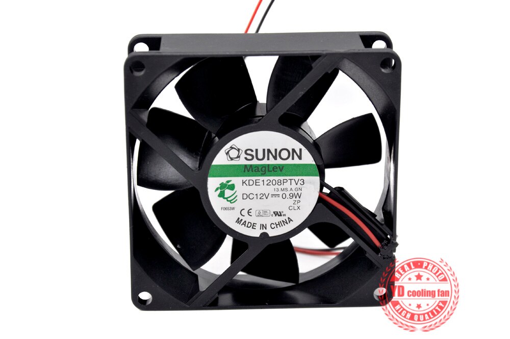 Ventilador de refrigeración SUNON 8025 ATX 8CM 8CM Maglev bearing KDE1208PTV3,