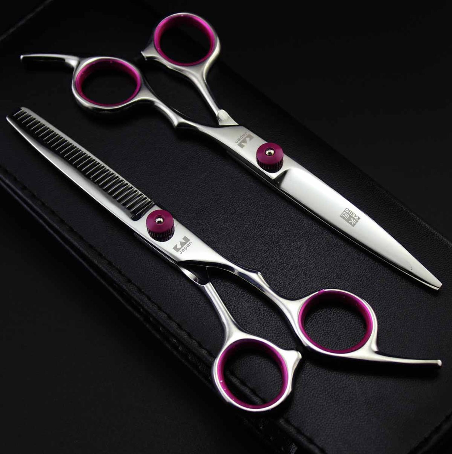 Razor Edge Series hairdressing Thinning scissors/Texturizing Scissors/Shears Set 6' Hair Cutting scissors