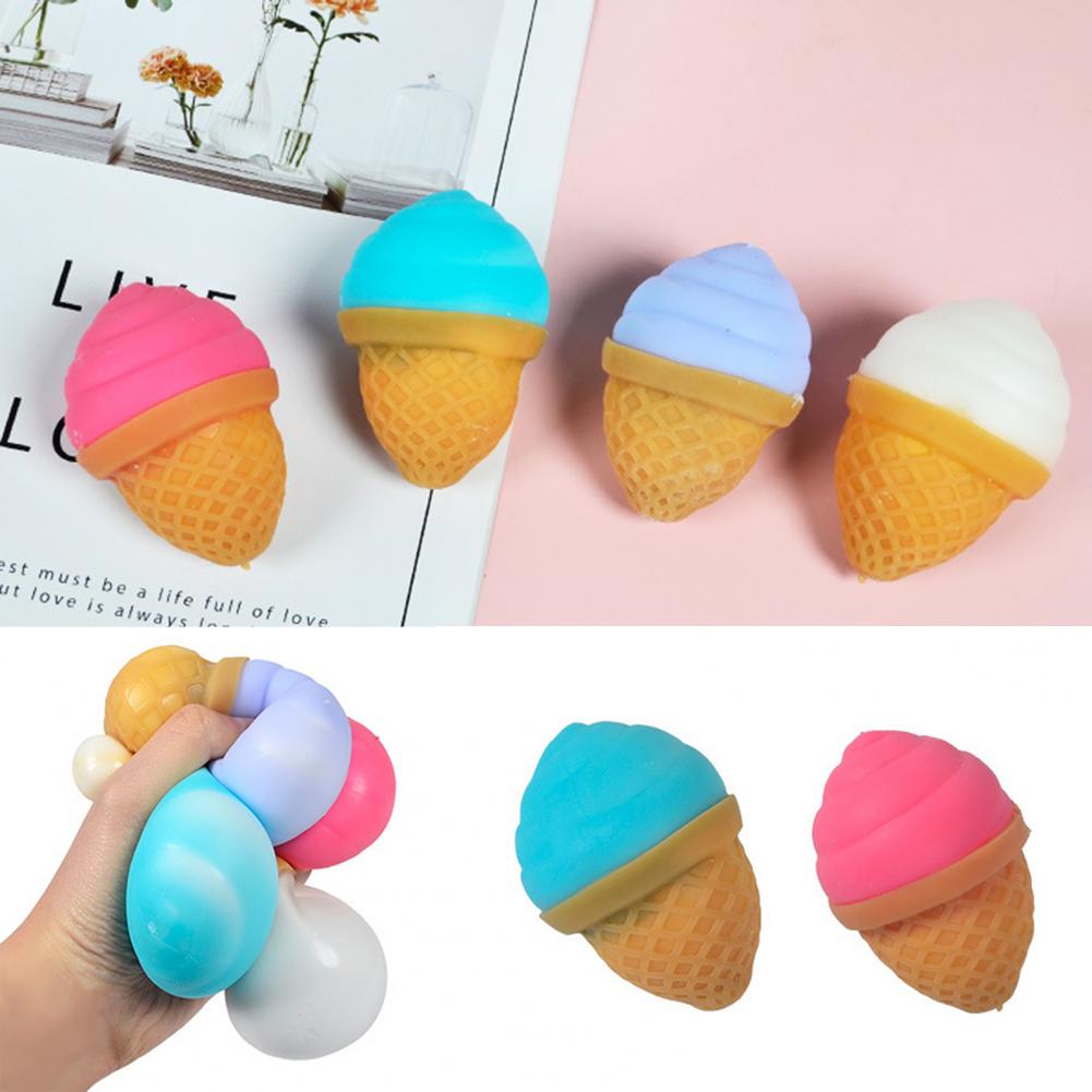 Decompress vent toy, ultra-soft, practical simulation, food ice ball, stress relief toy, venting toy for workers