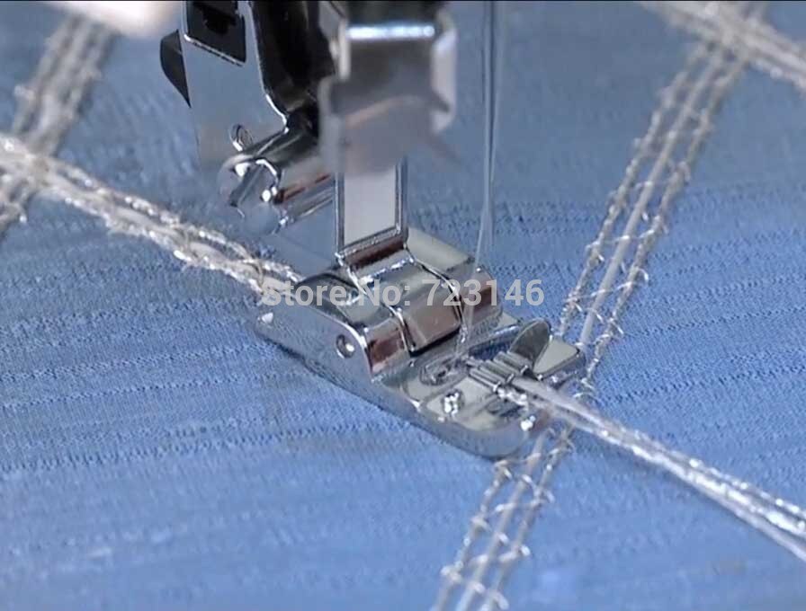 MADE IN TAIWAN SINGER CORDING SNAP-ON PRESSER FOOT FOOT Feet FOR Domestic Sewing Machine Part Accessories Brother Juki JANOME