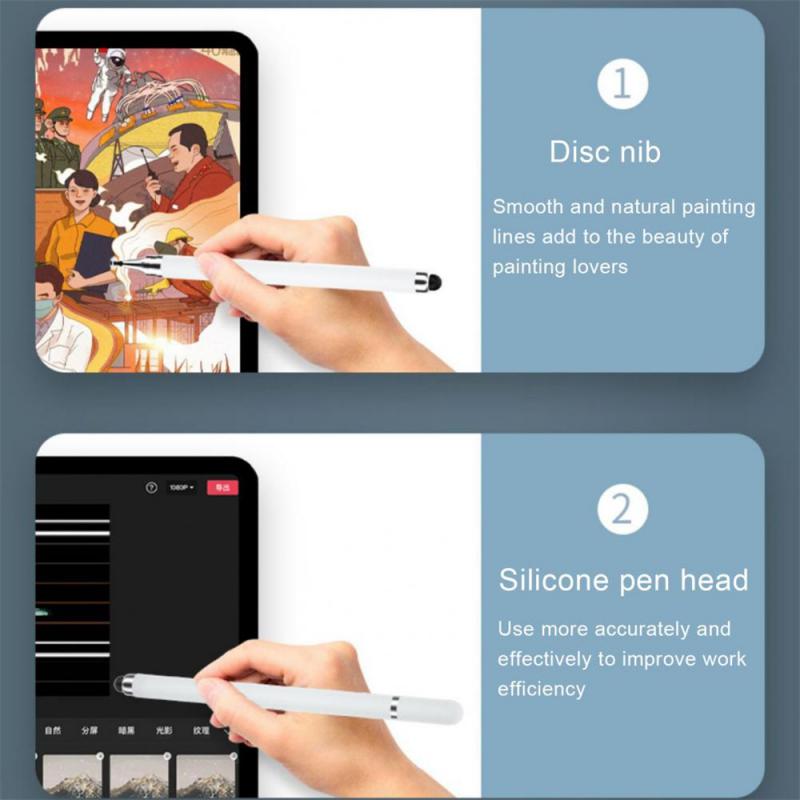 In 1 universelle styluspenne til mobil tablet til ipad tegnetablet kapacitiv berøringsskærm blyant til android