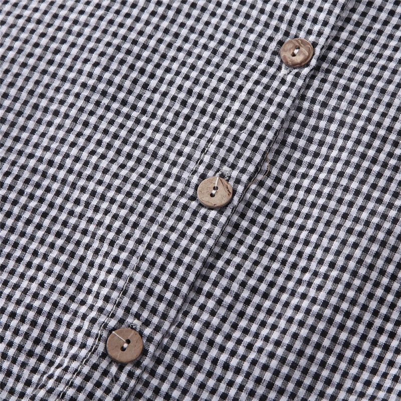 Barboteuse à carreaux pour enfants de 0 à 18 mois, vêtements d'été pour bébés filles et garçons, combinaison