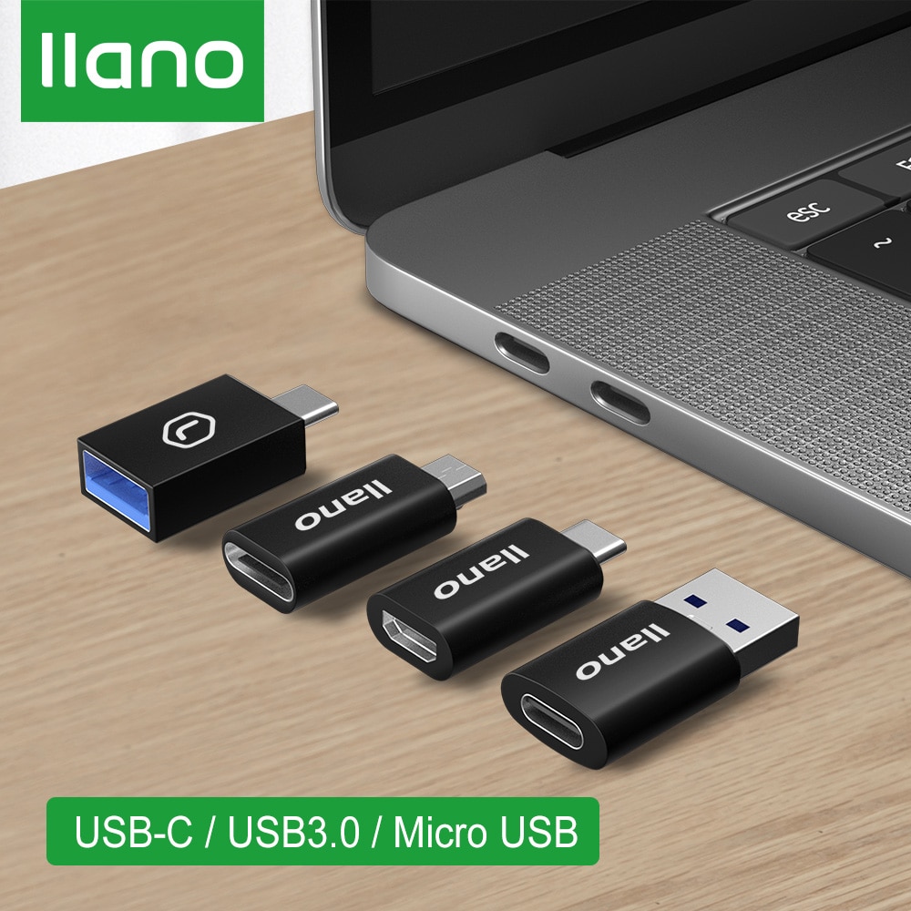 Llano Otg Usb 3.0/Type C/Micro Usb C Adapter Kabel Converter Voor Xiaomi Mi9/5 Mobiele telefoon Accessoires Usb Naar Type-C Otg Adapter