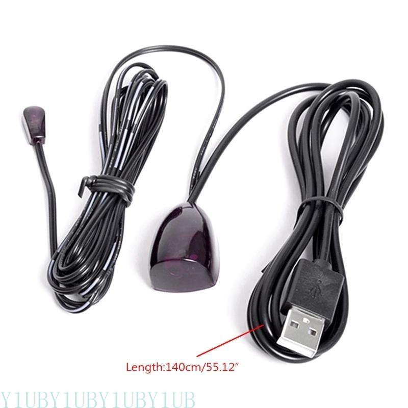 Y1UB USB IR IR REMOTO REMOTO IR REVISTORES REVISTOR EXTENDER REPETADOR EMITTER USB Adaptador para Top Top Box