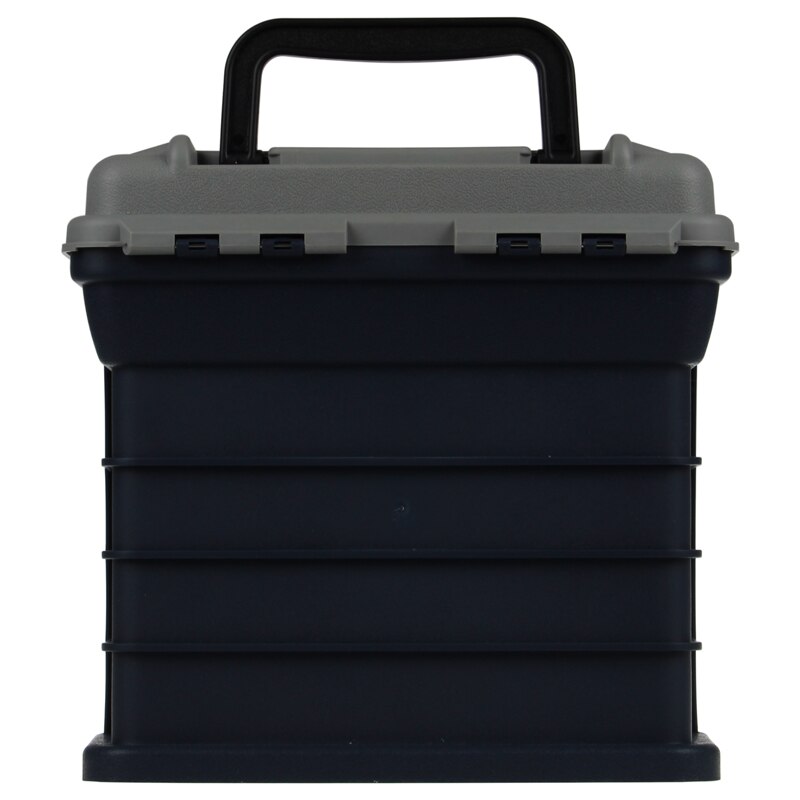 27*17*26cm 5 Layer PP+ABS Big Fishing Tackle Box Plastic Handle Fishing Box Carp Fishing Tools Fishing Accessories