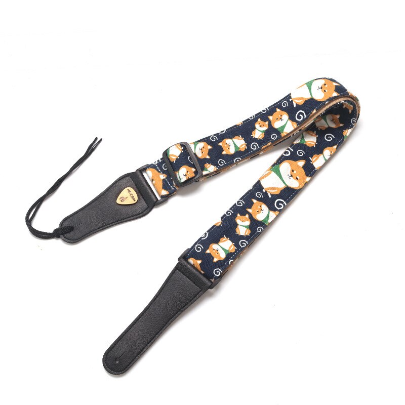 Geborduurde Gitaarband Nationale Stijl Schouderband Lint Muziekinstrument Band Gitaarband Instrument Gitaar Deel: Wang Chai