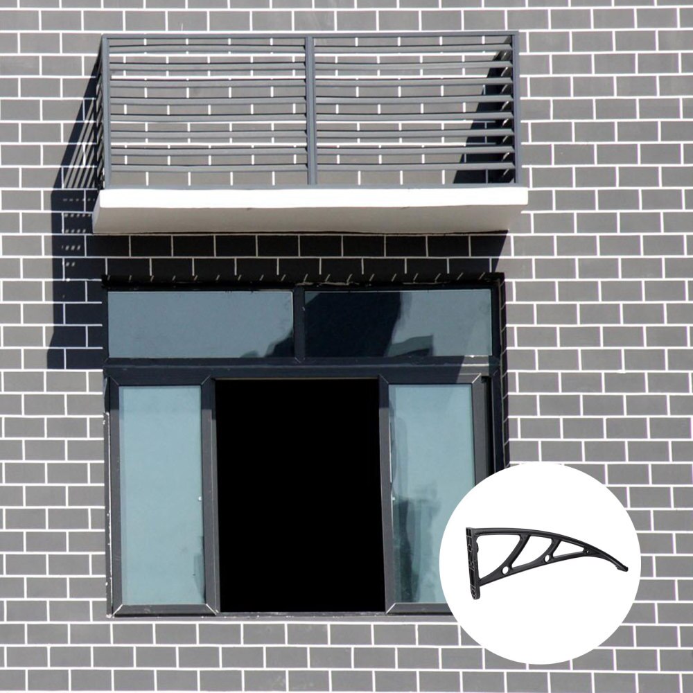 3 Pcs Venster Luifel Houder Zonnescherm Bevestigingsbeugel En Stalen Beugel