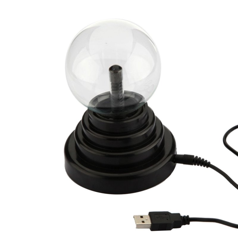 Lava Lamp Box Lightning Magic Plasma Ball Retro Light 3 Inch Kids Christmas Party Cristal Room Decoration