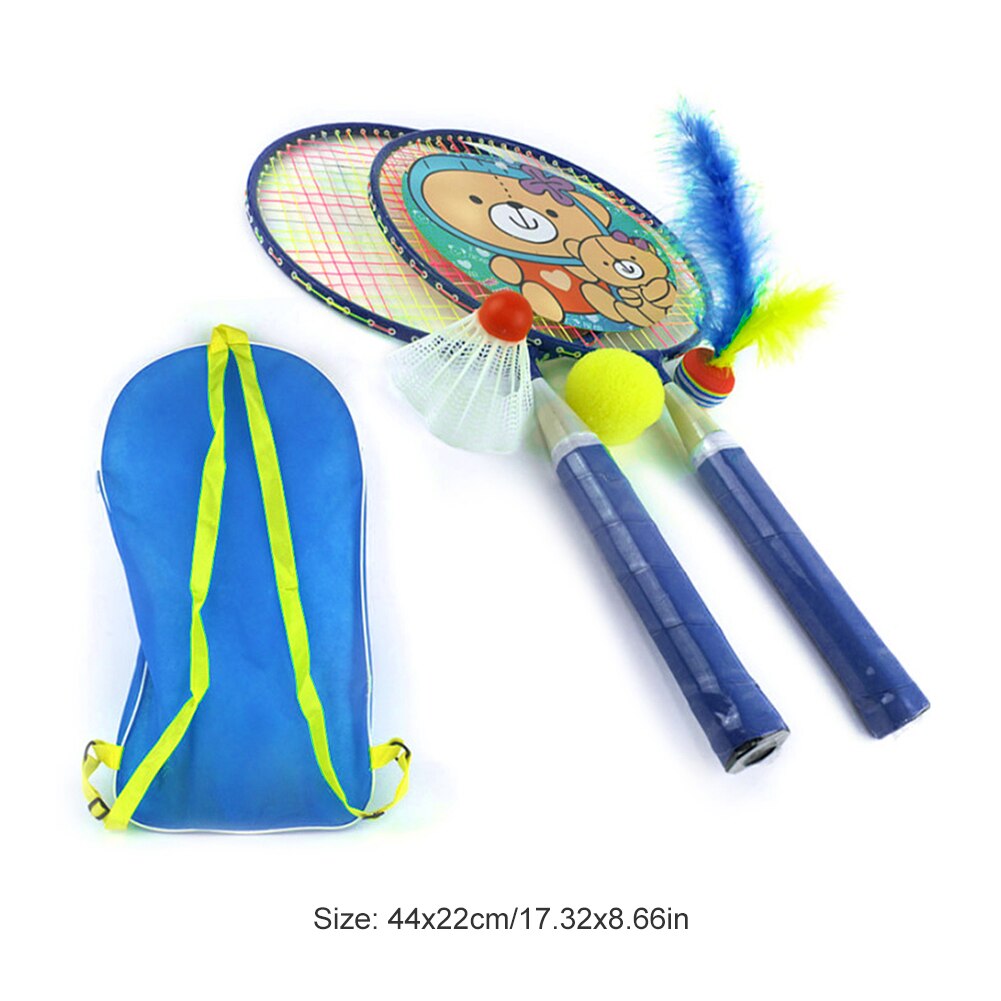 Equipo deportivo, raqueta de bádminton, raqueta de bádminton, juegos para niños, fácil seguridad, accesorios de ejercicio