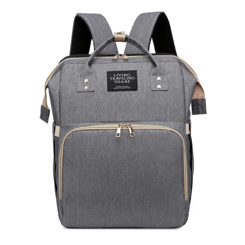 Kreuz Grenze Neue Stil Falten Können Pyjama Windel Tasche Multi-funktionale MOTHER&#39;S Tasche Mommy Tasche Fütterung Flasche Rucksack Aiaper backpa