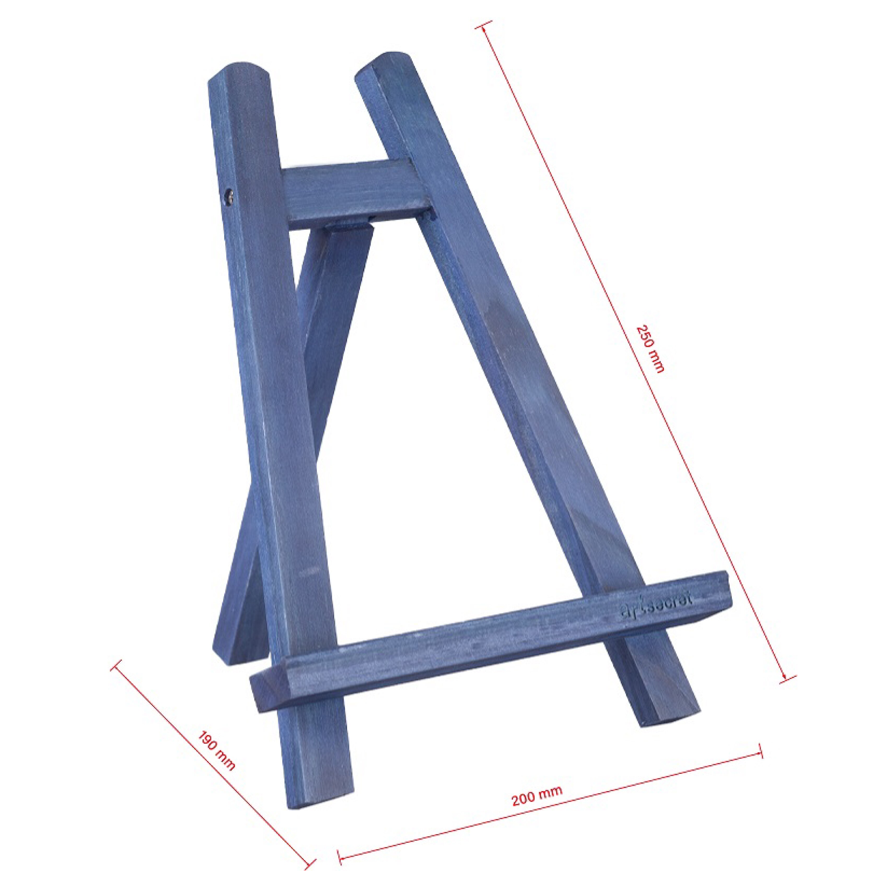 Wood Easel Exhibition Display Shelf Holder Studio Painting Stand Table Easel for Painting Craft Art Supplies