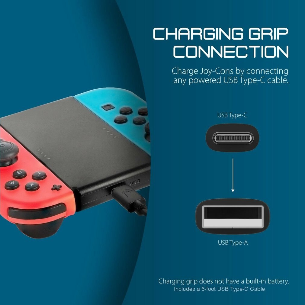 Voor Nintendo Switch Vreugde Con Comfort Grip Controller Lader Handvat Houder Game Accessoires