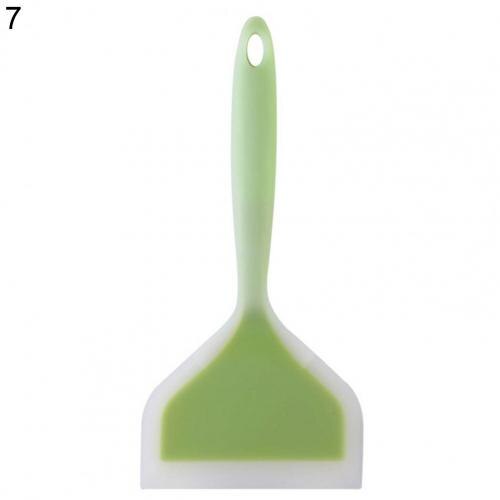 Silicone Kitchen Ware Cooking Utensils Spatula Beef Meat Egg Kitchen Scraper Wide Pizza Cooking Shovel Baking Spatula Shovel: 7