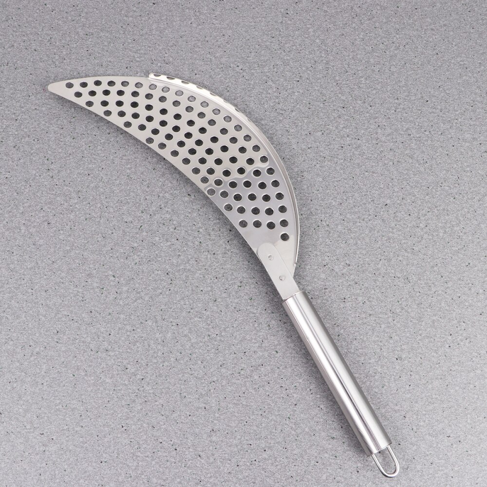 1pc Draining Sieve Sickle Shape Filter Plate Kitchen Supplies Kitchen Tool for Vegetable Home Fruit
