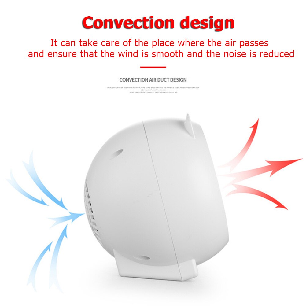 Ue plug mini portátil aquecedor de espaço elétrico casa escritório desktop aquecedor de ar quente aquecedor ventilador silencioso remoto rápido termostato calor