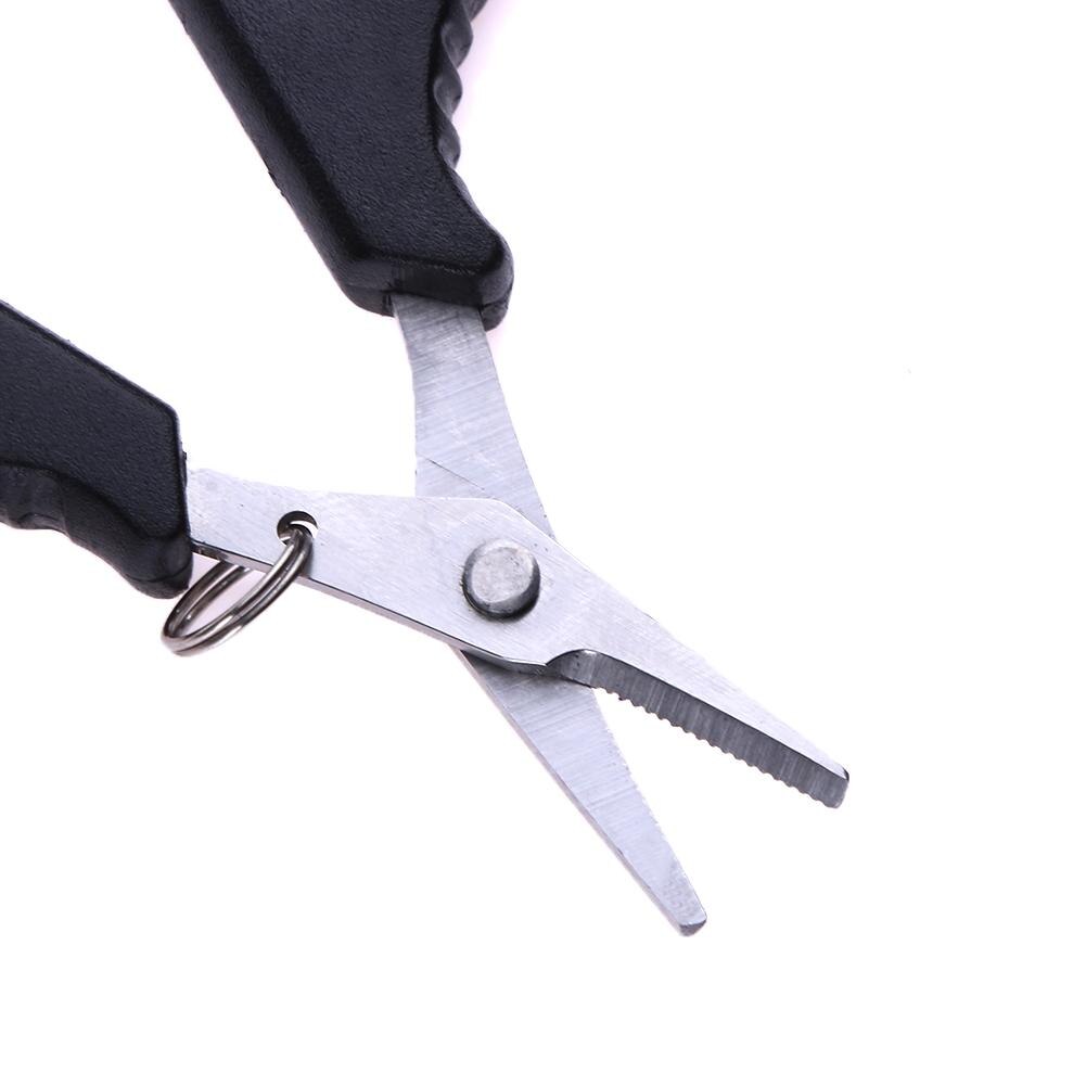 Szczypce robić połowu ze stali nierdzewnej warkocz nożycowy przecinak żyłki haczyk robić przynęty zmywacz kleszcze akcesoria wędkarskie cięcie szczypce robić ryb