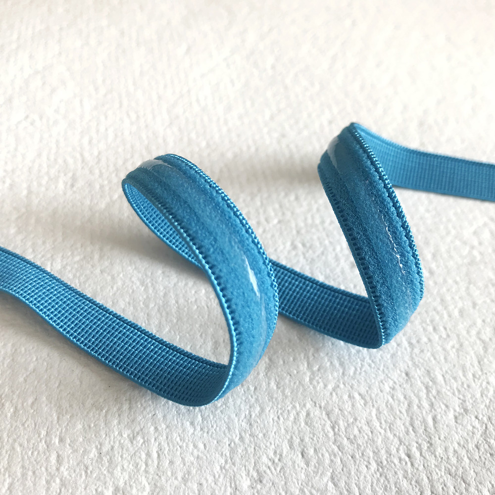 Banda elástica antideslizante de silicona transparente de 2 metros y 10mm, correa de ropa interior de Color, correas de encaje elásticas de goma, Material de cinturón DIY: Cobre