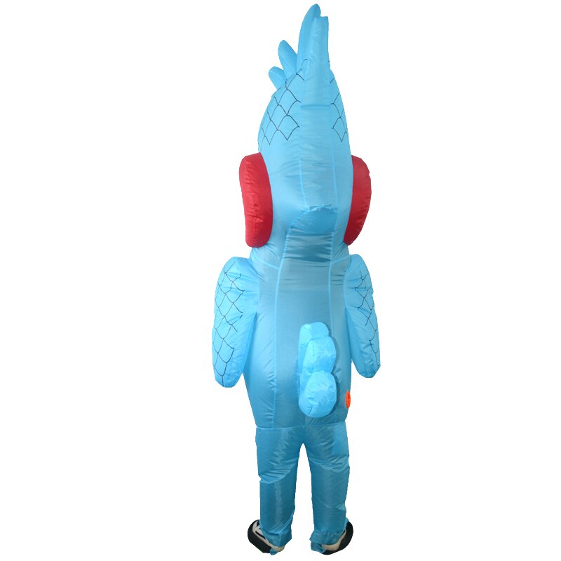 blow-up inflatable suit adult size parrot costume for halloween