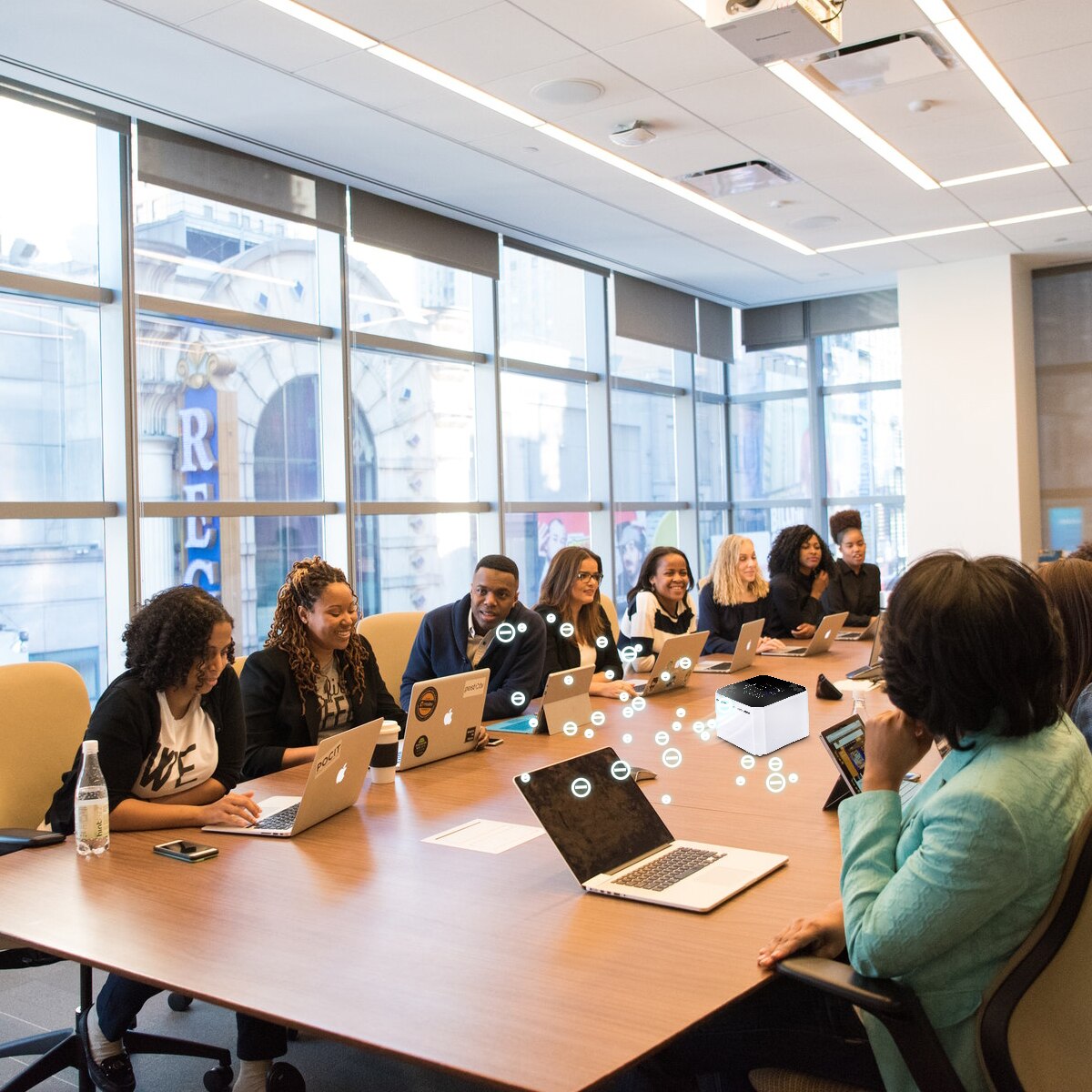 Air Purifier Desktop Negative Ion Air Cleaner Ionizer Indoor Air Purifiers With Touch Control For Bedroom Sturdy Office US Plug