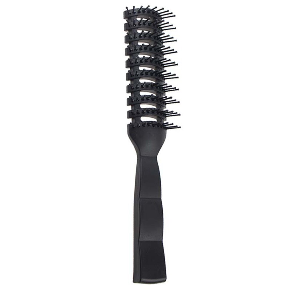 Men Plastic Vent Hair Brush Comb Anti-Static, Massage Hair Care Ribs Comb