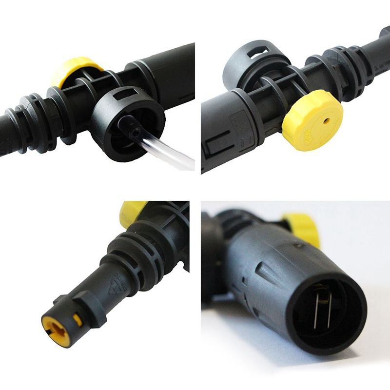 Snow Foam Lance For Karcher K2 - K7 High Pressure Foam Gun Cannon All Plastic Portable Foamer Nozzle Car Washer Soap Sprayer