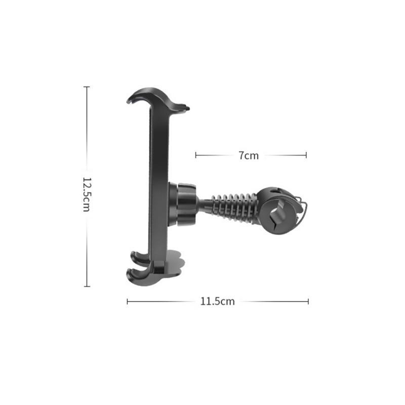 Bilholder stativholder ipad stativ i bilstøtte 4-11 tommers bordcomputer bilsete ryggbrakett anti-shockanti-skrens