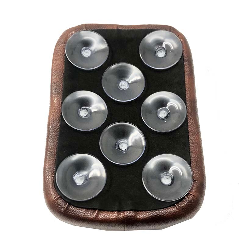 Cojín trasero para motocicleta Harley / Dyna / Sportster / Softail Touring, almohadilla para asiento de pasajero, ventosas