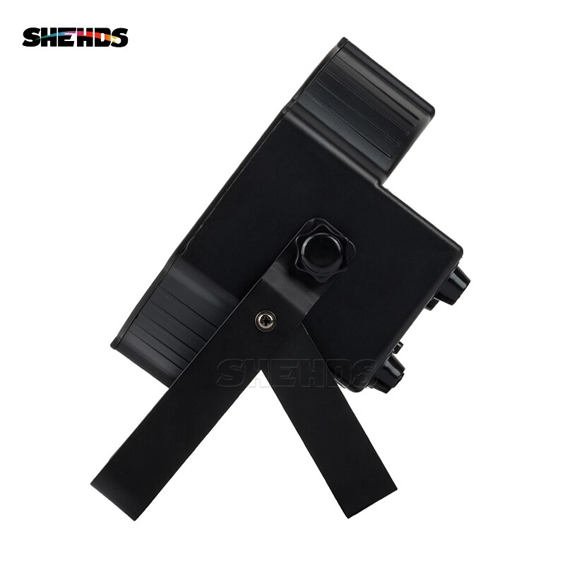 SHEHDS LED 7x12W RGBW lumière Par avec DMX512 IN/OUT et puissance IN & OUT pour DJ Stages discothèques hôtels Disco fête d'anniversaire de famille