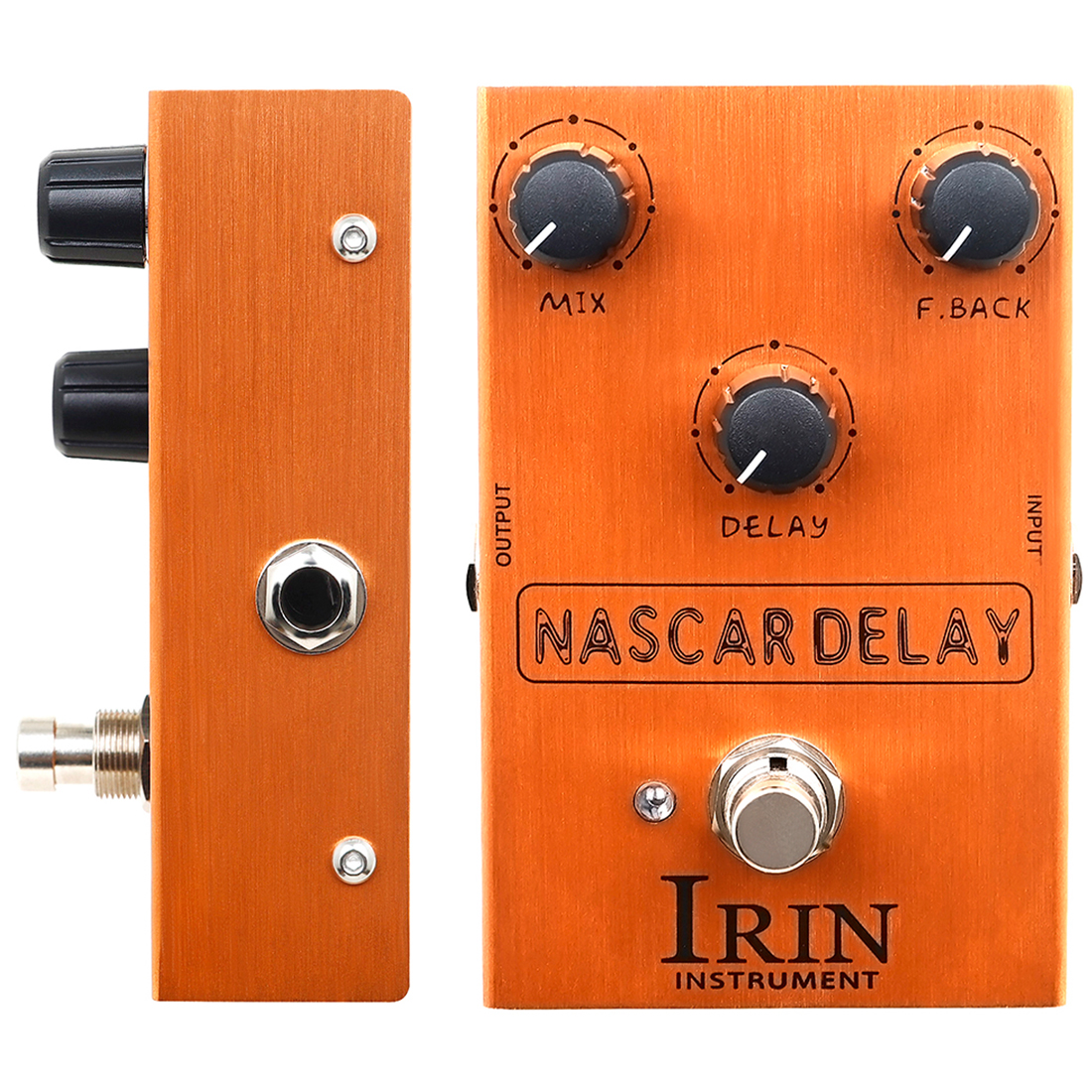 Pedal de efecto de guitarra IRIN, controlador de banda británico/americano/UZI/máximo/banda, Pedal de guitarra eléctrica True Bypass, accesorios de guitarra: Azul