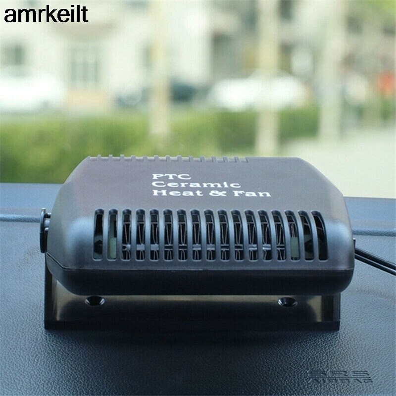 12V Auto Fan Heater Ontdooier Koeler Droger Voorruitverluchting Outlet Koud Wind Auto Draagbare Verwarming Ventilator 500W
