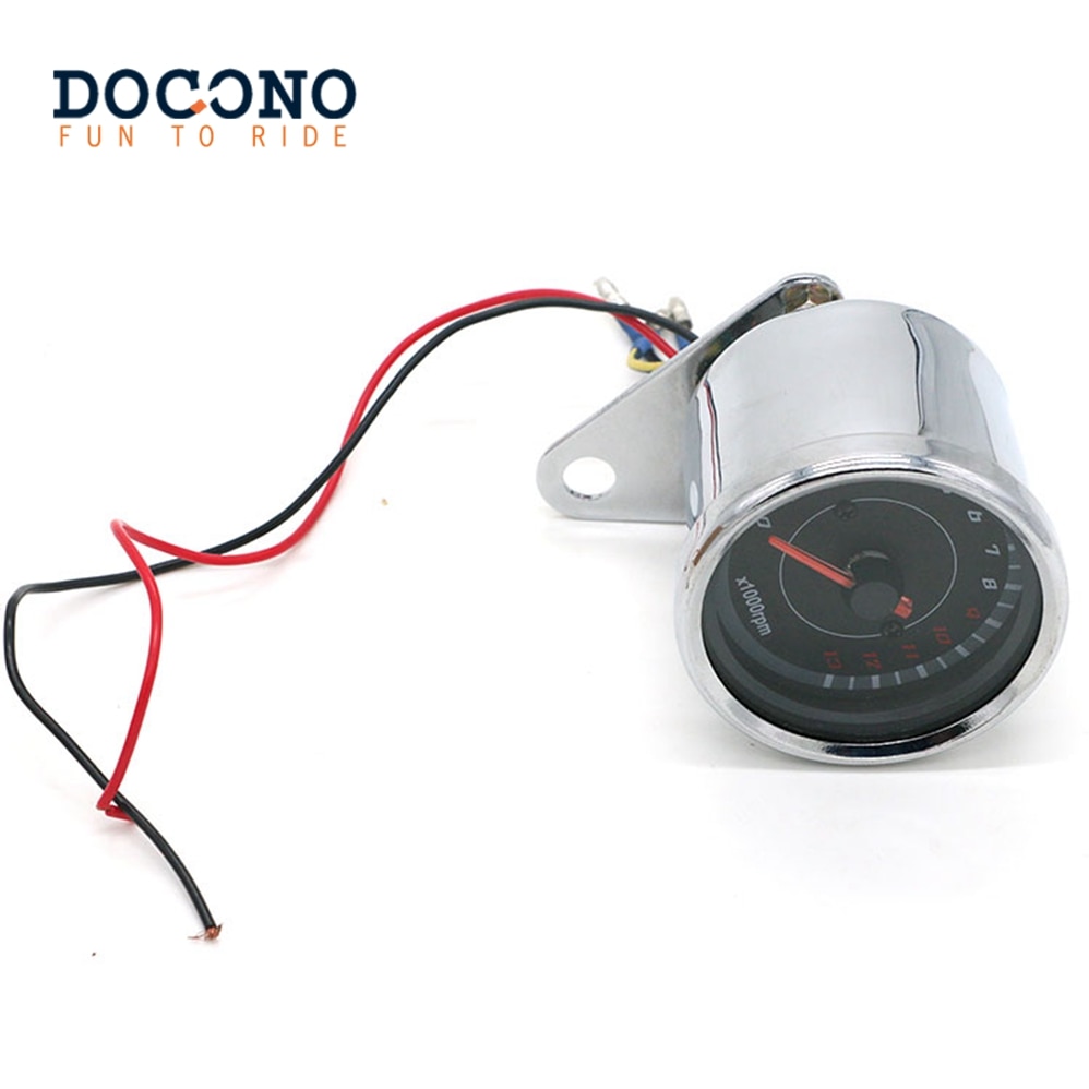 Motorcycle Odometer Speedometer Electronic Induction Tachometer Speed Meter