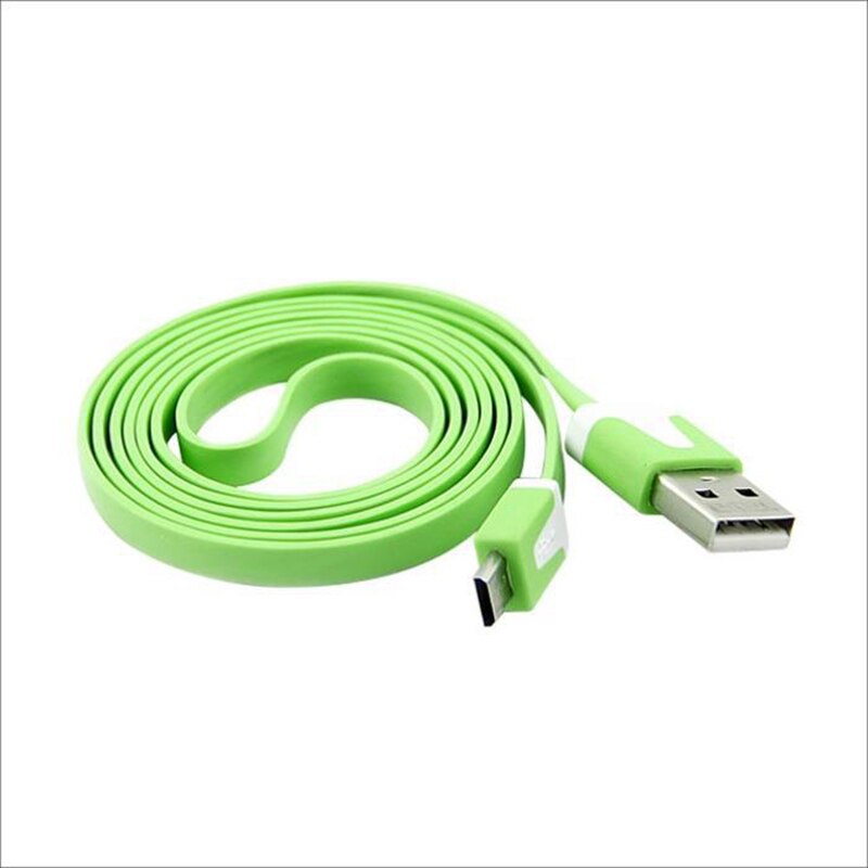 Voertuig Datalijn Android Smart Telefoon Universele Kleur Uitbreiding Usb Opladen Data Kabel: green