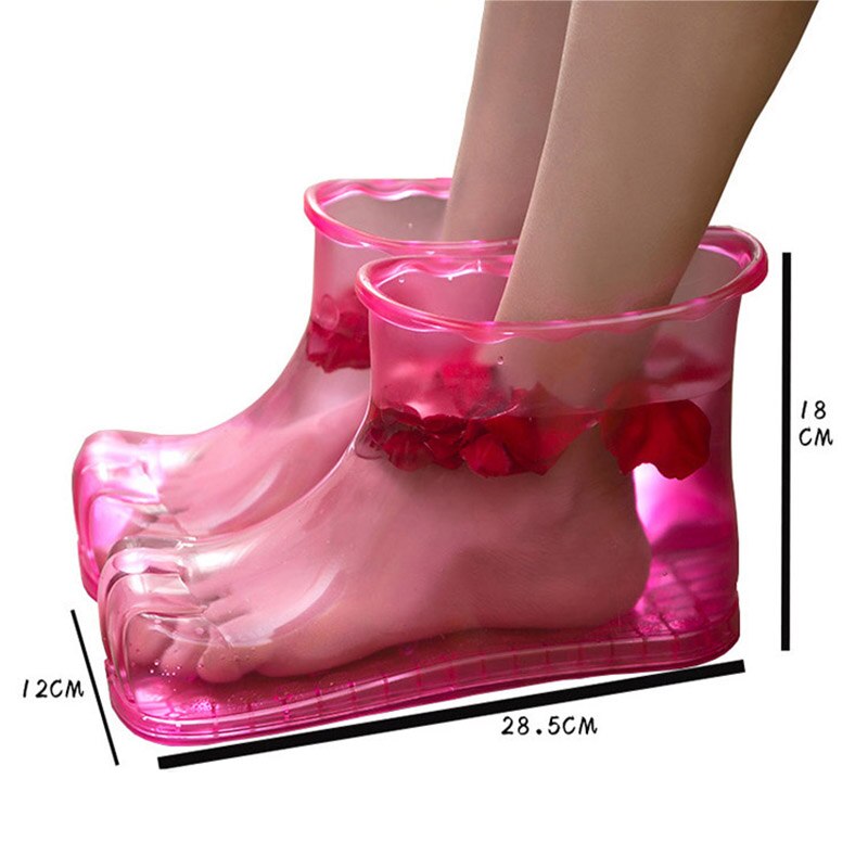 FußSchlecht Massage Stiefel Spa Haushalt Entspannung Eimer Stiefel Füße Pflege Heißer Verdichter Schuhe XSD88