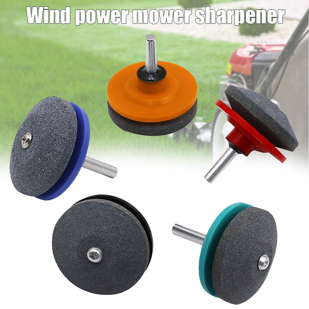 Sharpening Stone Grinding Head Lawn Mower Sharpener for Industrial Power Drill THIN889