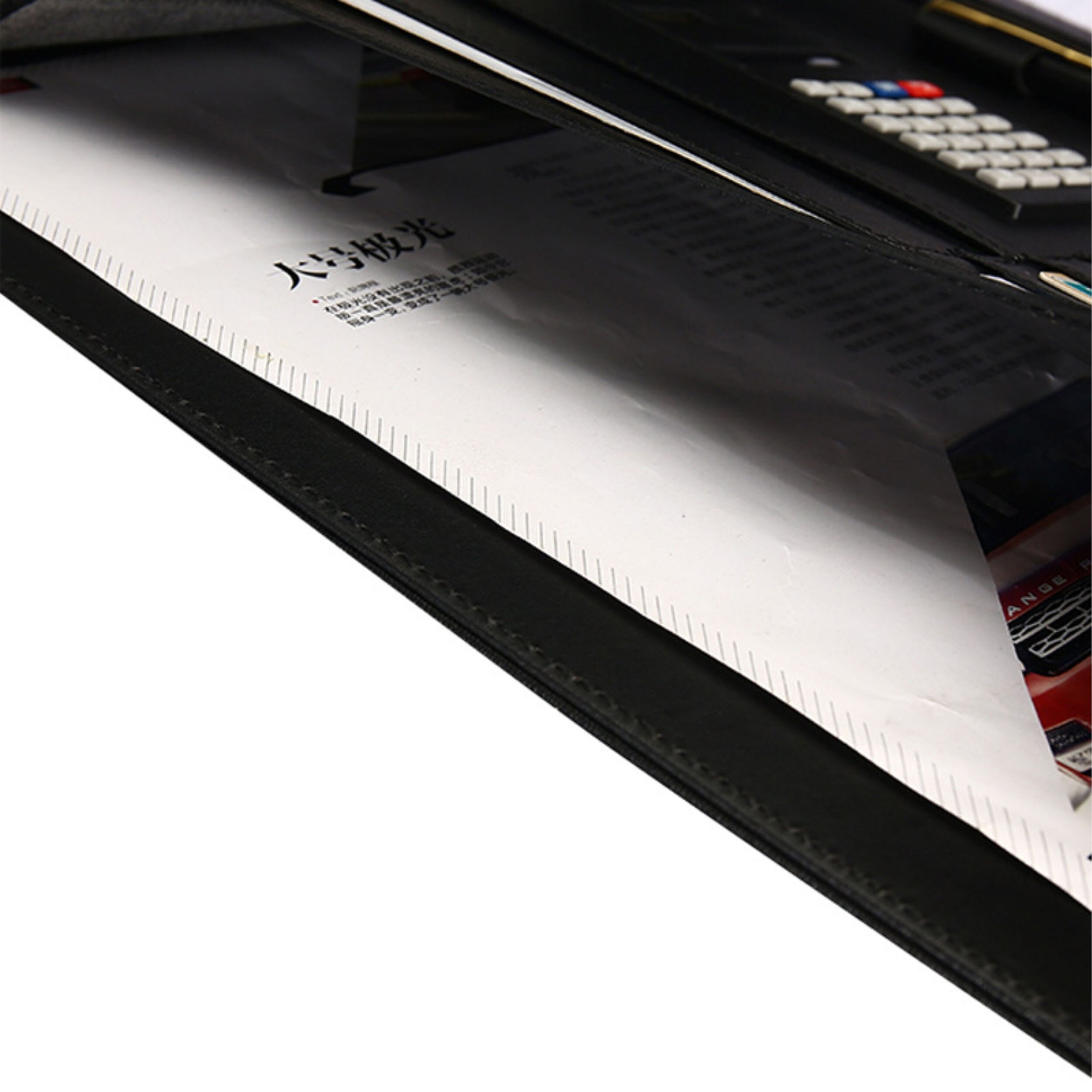 A4 Leather Folder Multifunctional Pu Business Folder Office Sales Manager Folder